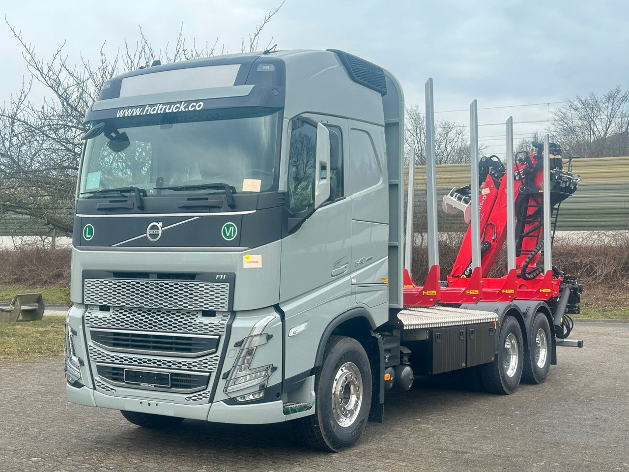 Volvo FH 540 6x4 Epsilon 150 Z - Timmerbil, Kranbil: bild 5 Volvo FH 540 6x4 Epsilon 150 Z - Timmerbil, Kranbil: bild 5