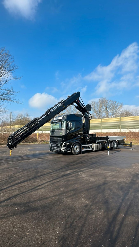 Volvo FH 540 6x4 Euro6e HIAB X-HIPRO 548 E 8 - Flakbil, Kranbil: bild 2 Volvo FH 540 6x4 Euro6e HIAB X-HIPRO 548 E 8 - Flakbil, Kranbil: bild 2