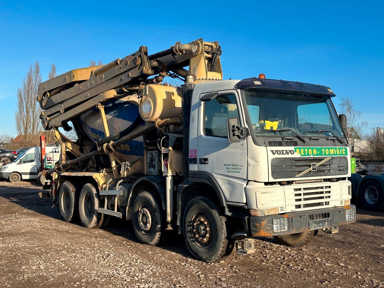 Volvo FM380 8X4 CIFA 28m Fahrmischer Pumpe - Betongpump: bild 1 Volvo FM380 8X4 CIFA 28m Fahrmischer Pumpe - Betongpump: bild 1