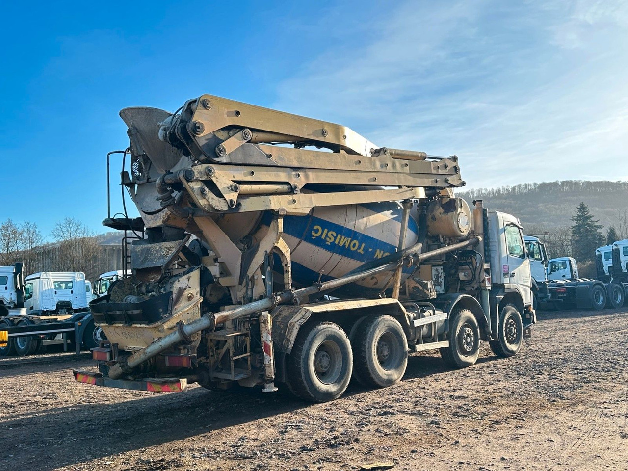 Volvo FM380 8X4 CIFA 28m Fahrmischer Pumpe - Betongpump: bild 4 Volvo FM380 8X4 CIFA 28m Fahrmischer Pumpe - Betongpump: bild 4