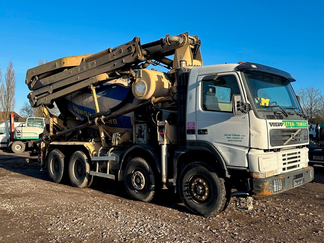 Volvo FM380 8X4 CIFA 28m Fahrmischer Pumpe - Betongpump: bild 2 Volvo FM380 8X4 CIFA 28m Fahrmischer Pumpe - Betongpump: bild 2