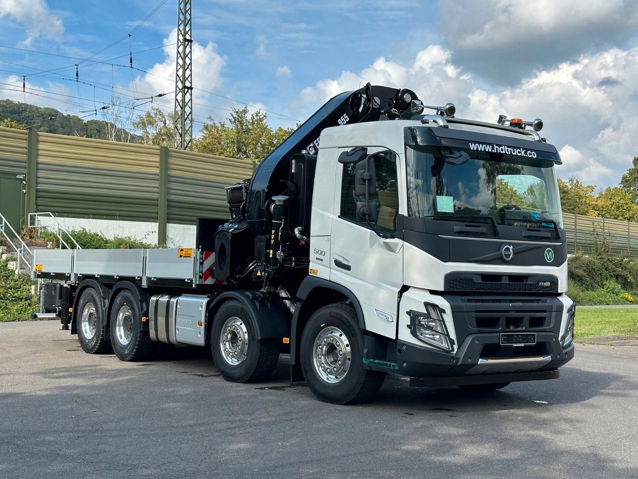 Volvo FMX 500 8x4 EFFER 955-8s + Jib 6s - Kranbil: bild 1 Volvo FMX 500 8x4 EFFER 955-8s + Jib 6s - Kranbil: bild 1