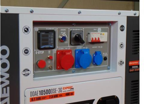 Daewoo DDAE10500DSE-3G Diesel Stroomgenerator (Nieuw) - Elgenerator: bild 3 Daewoo DDAE10500DSE-3G Diesel Stroomgenerator (Nieuw) - Elgenerator: bild 3
