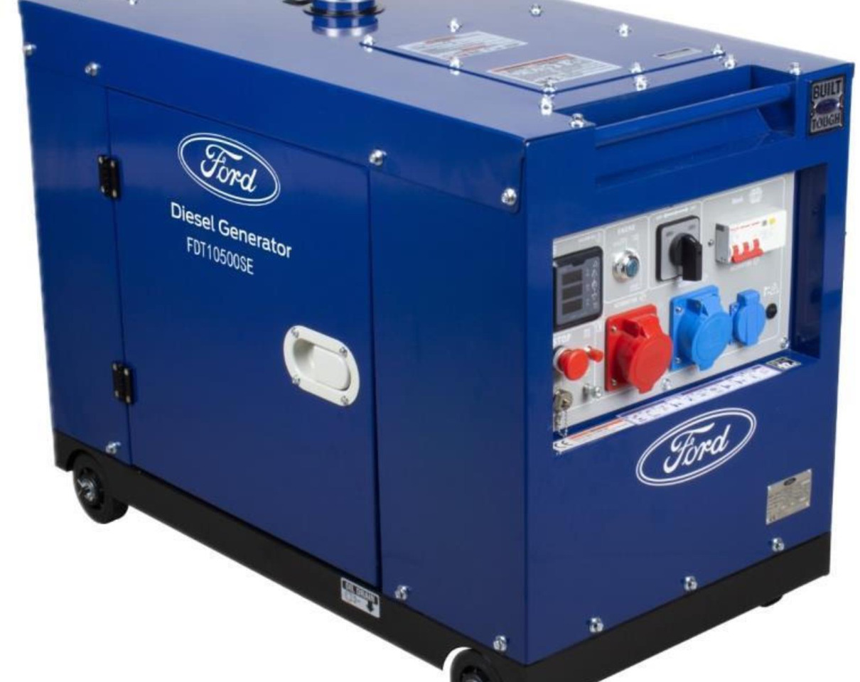 Ford Diesel Generator 7,9 kVA (Nieuw) - Elgenerator: bild 1 Ford Diesel Generator 7,9 kVA (Nieuw) - Elgenerator: bild 1