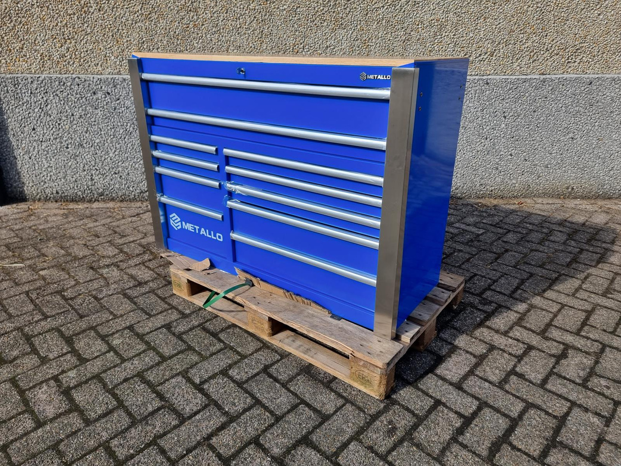 Metallo Mega Jumbo Gereedschapskist - Nieuw, 11 lades waarvan 9 gevuld met gereedschap - Garage & Verkstadsutrustning: bild 2 Metallo Mega Jumbo Gereedschapskist - Nieuw, 11 lades waarvan 9 gevuld met gereedschap - Garage & Verkstadsutrustning: bild 2