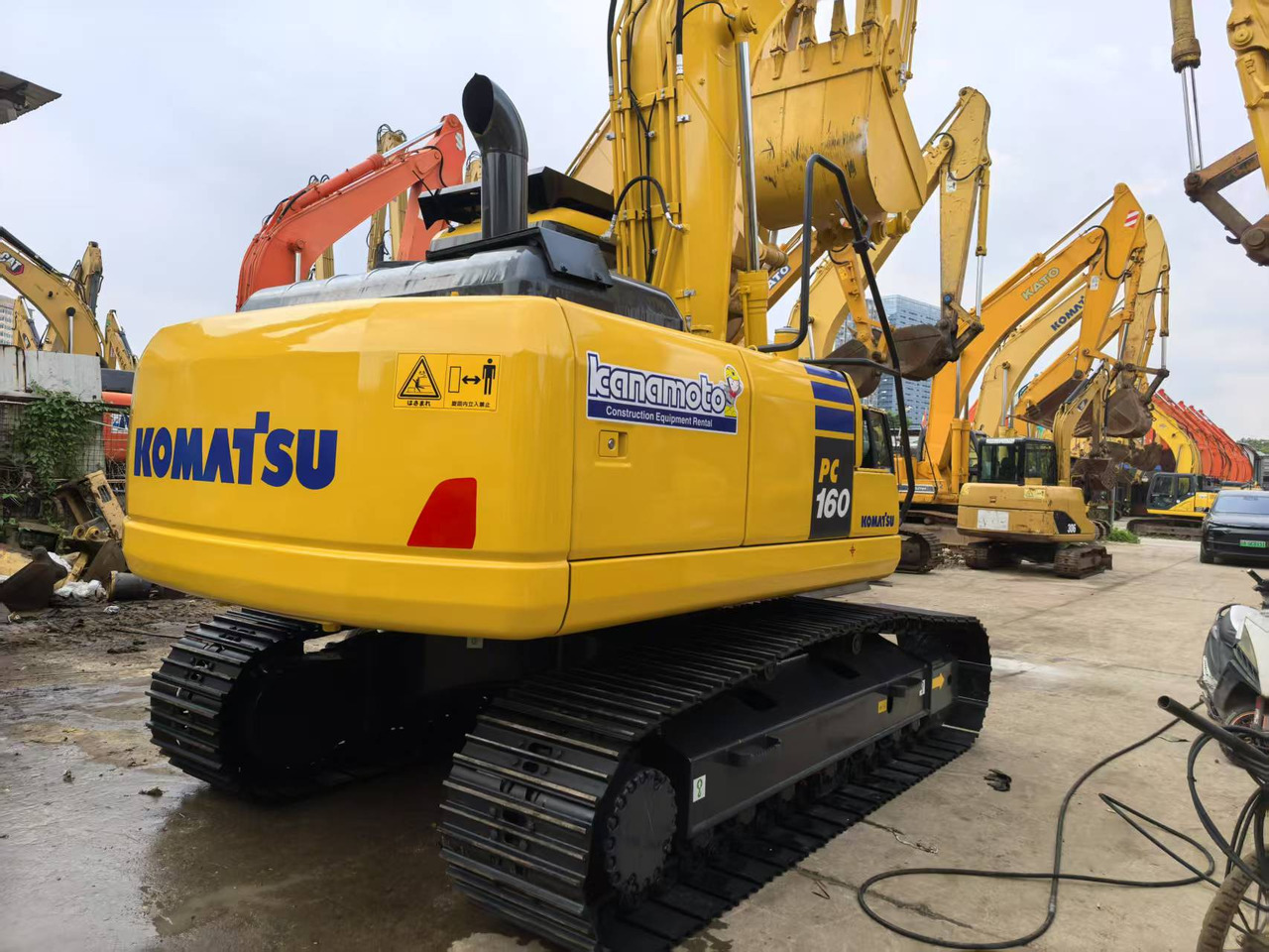 KOMATSU PC160 - Bandgrävare: bild 3 KOMATSU PC160 - Bandgrävare: bild 3