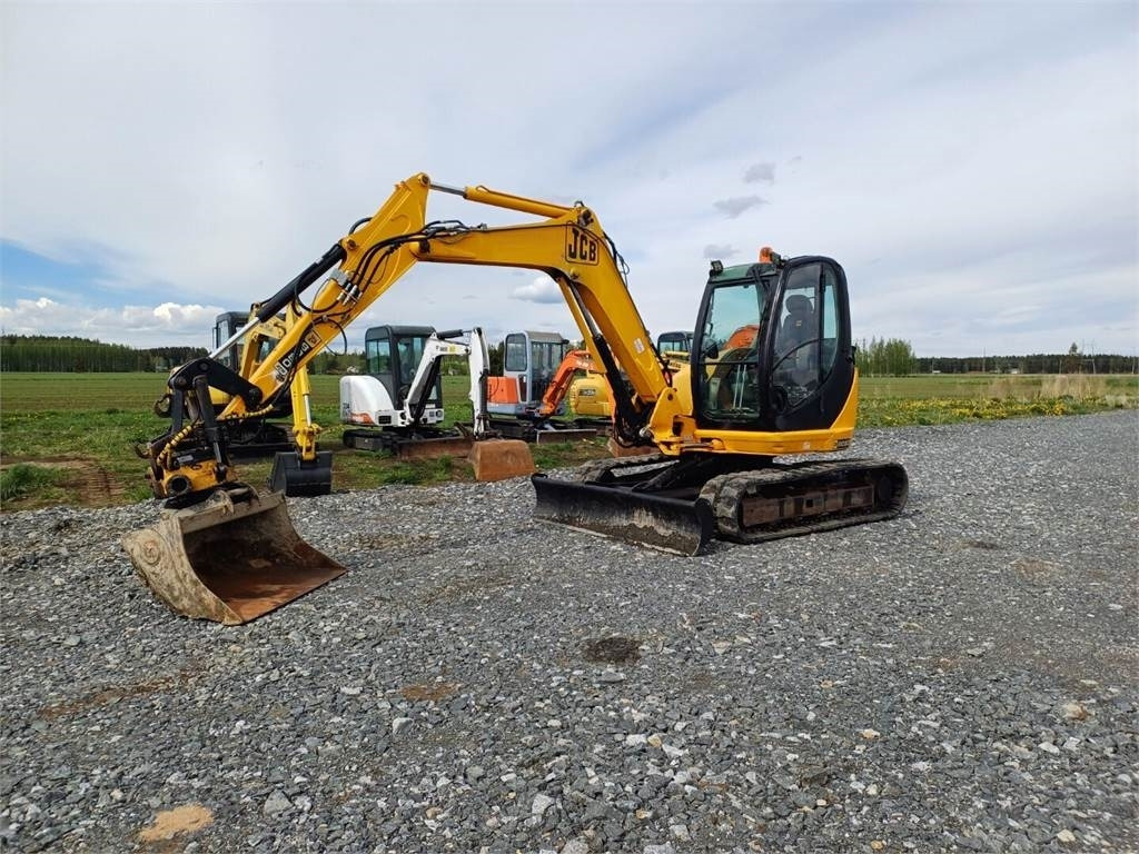 JCB 8080 Engconin pyörittäjällä - Minigrävmaskin: bild 1 JCB 8080 Engconin pyörittäjällä - Minigrävmaskin: bild 1