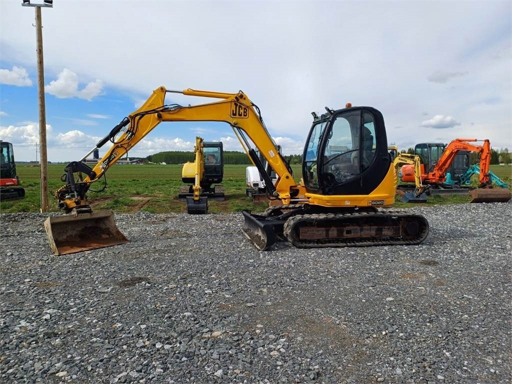 JCB 8080 Engconin pyörittäjällä - Minigrävmaskin: bild 2 JCB 8080 Engconin pyörittäjällä - Minigrävmaskin: bild 2