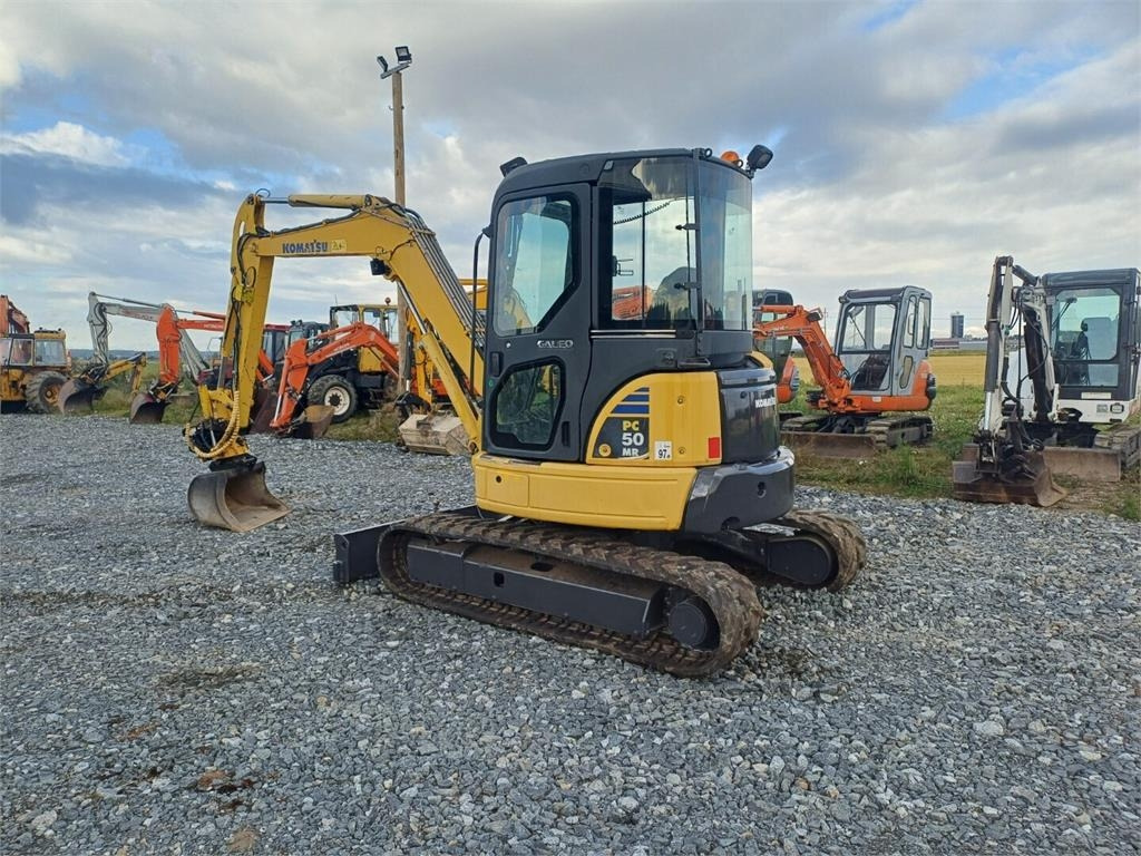 Komatsu pc50mr-2 Engcon pyörittäjällä - Minigrävmaskin: bild 3 Komatsu pc50mr-2 Engcon pyörittäjällä - Minigrävmaskin: bild 3