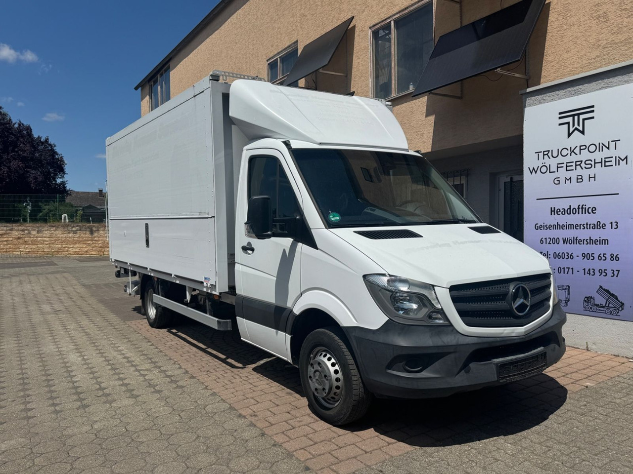 Mercedes-Benz Sprinter 514/LBW/KLIMA/aus.1Hand/GT-Zertifikat - Dryckestransport lastbil: bild 1 Mercedes-Benz Sprinter 514/LBW/KLIMA/aus.1Hand/GT-Zertifikat - Dryckestransport lastbil: bild 1