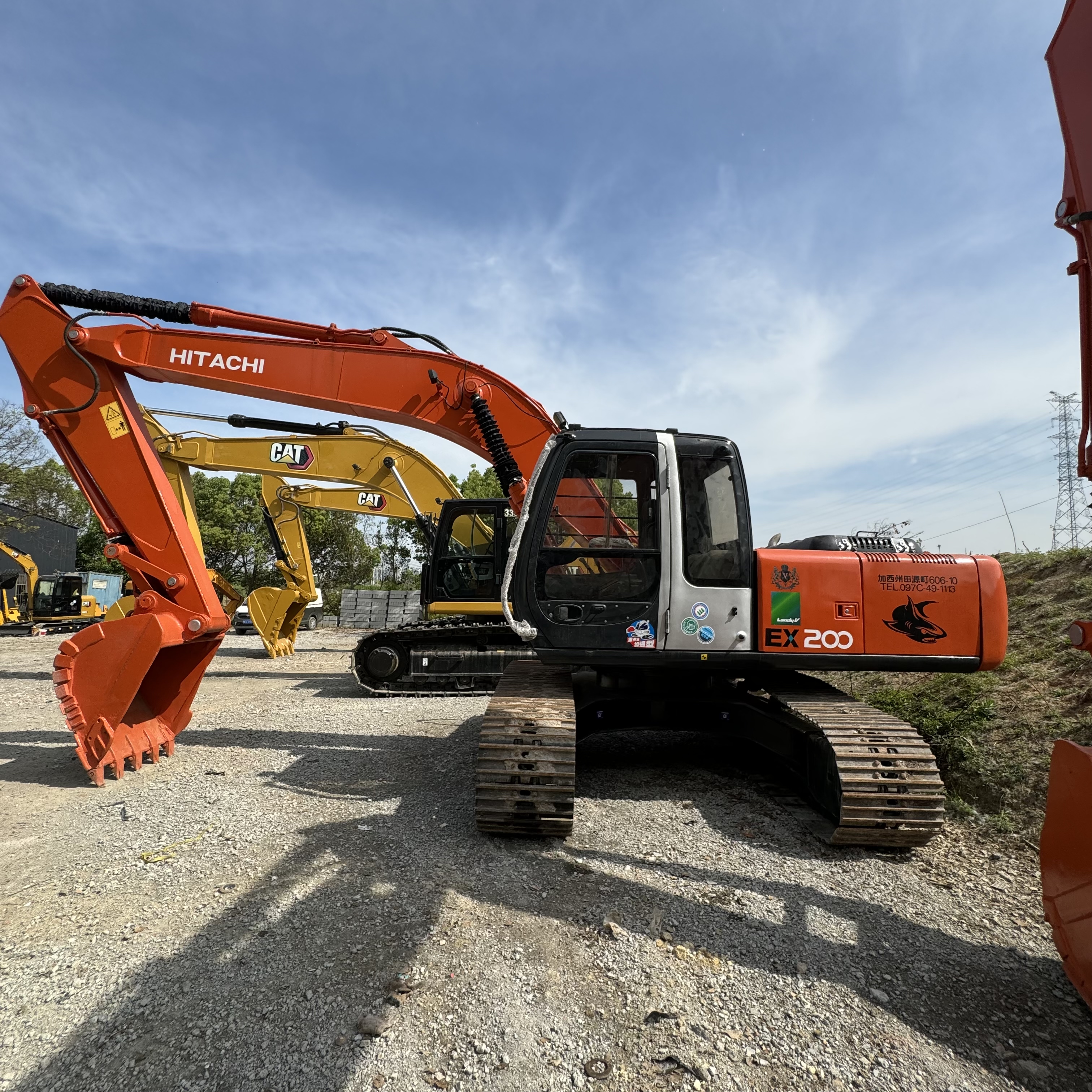 HITACHI ZX200 - Bandgrävare: bild 2 HITACHI ZX200 - Bandgrävare: bild 2