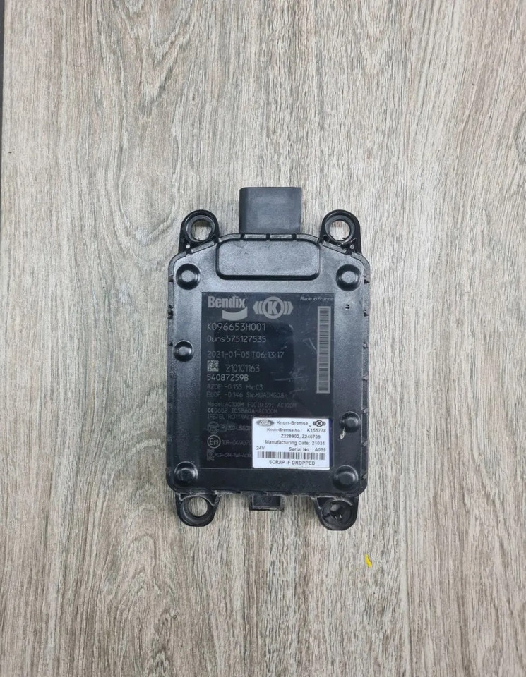 FORD F-MAX KNORR-BREMSE K096653H001 575127535 210101163 54087259C K155778 Z228902 Z246709 - Sensor: bild 4 FORD F-MAX KNORR-BREMSE K096653H001 575127535 210101163 54087259C K155778 Z228902 Z246709 - Sensor: bild 4