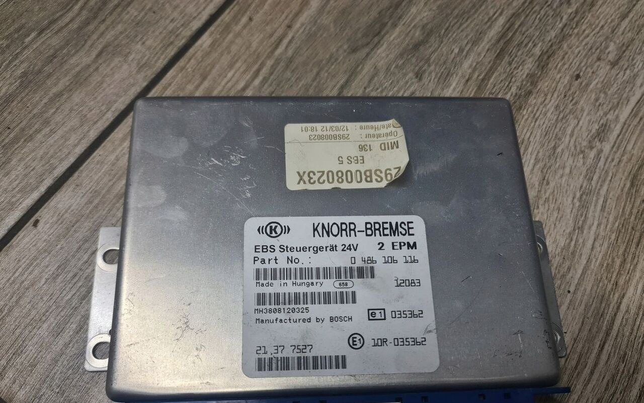 Knorr-Bremse 1 Renault Midlum DXi / Volvo FL FE - Kontrollenhet för Lastbil: bild 1 Knorr-Bremse 1 Renault Midlum DXi / Volvo FL FE - Kontrollenhet för Lastbil: bild 1