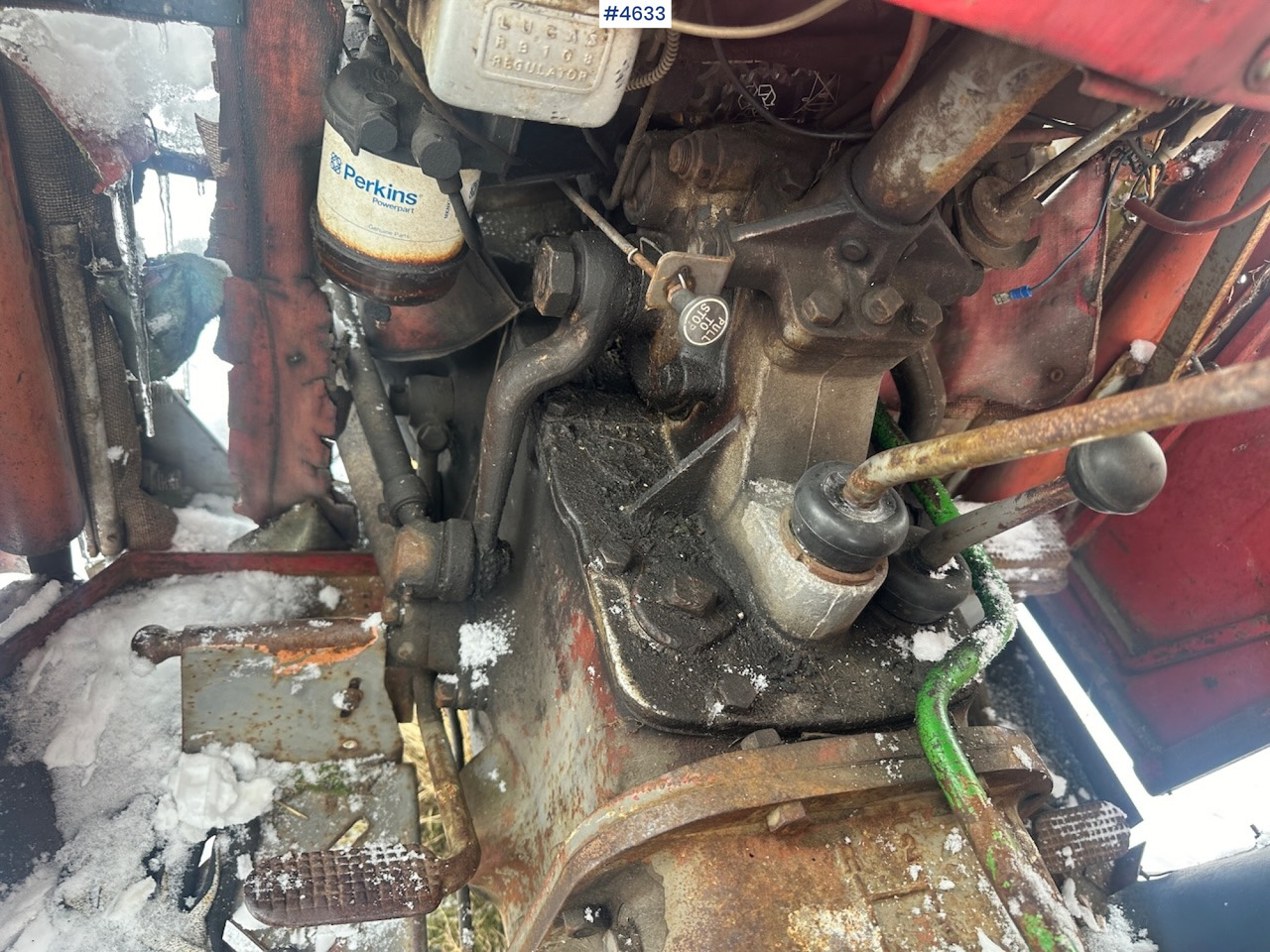 Traktor 1968 Massey Ferguson 135 w/ loader.: bild 13