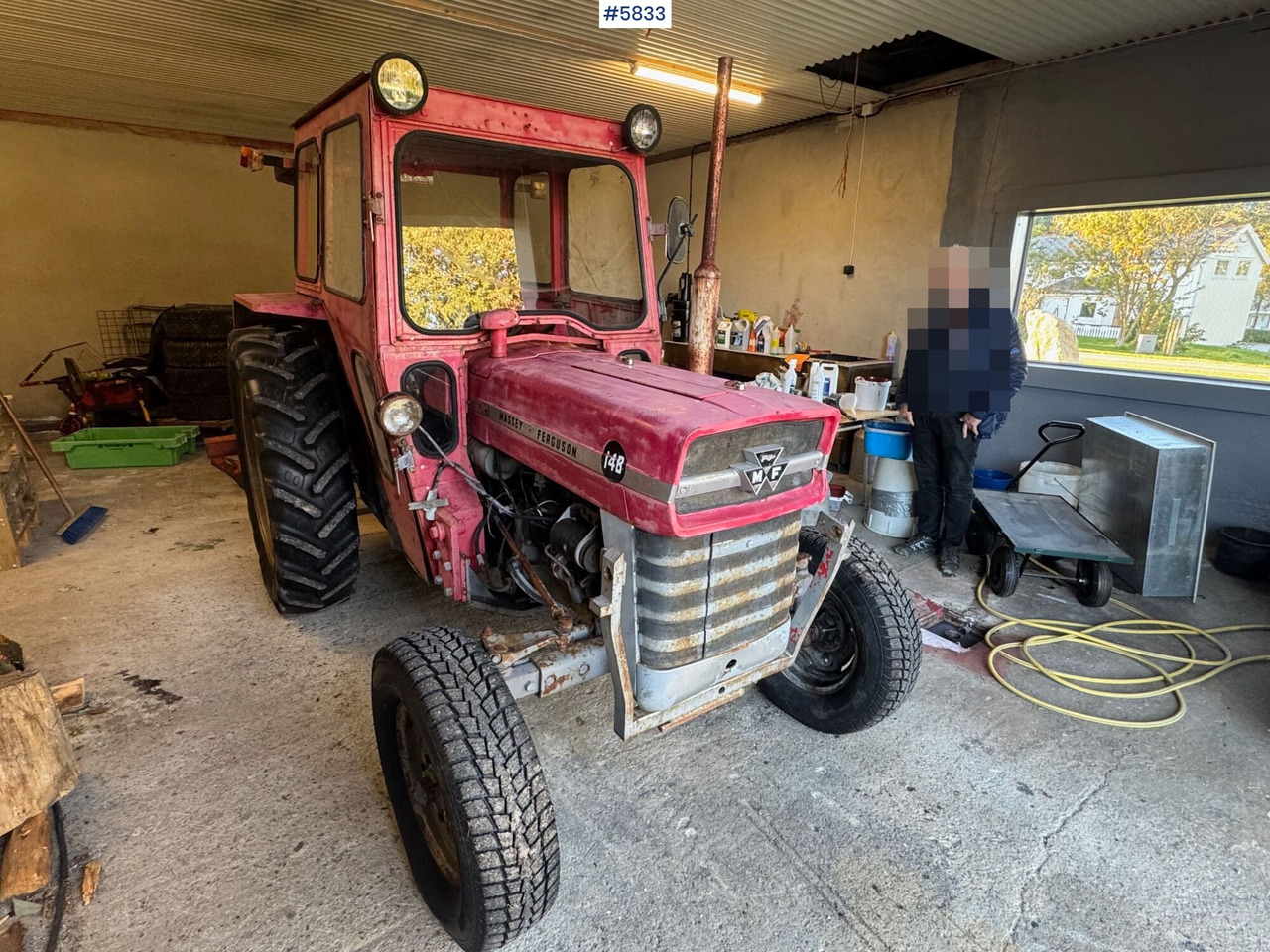 1974 Massey ferguson 148. SE VIDEO! - Traktor: bild 3 1974 Massey ferguson 148. SE VIDEO! - Traktor: bild 3