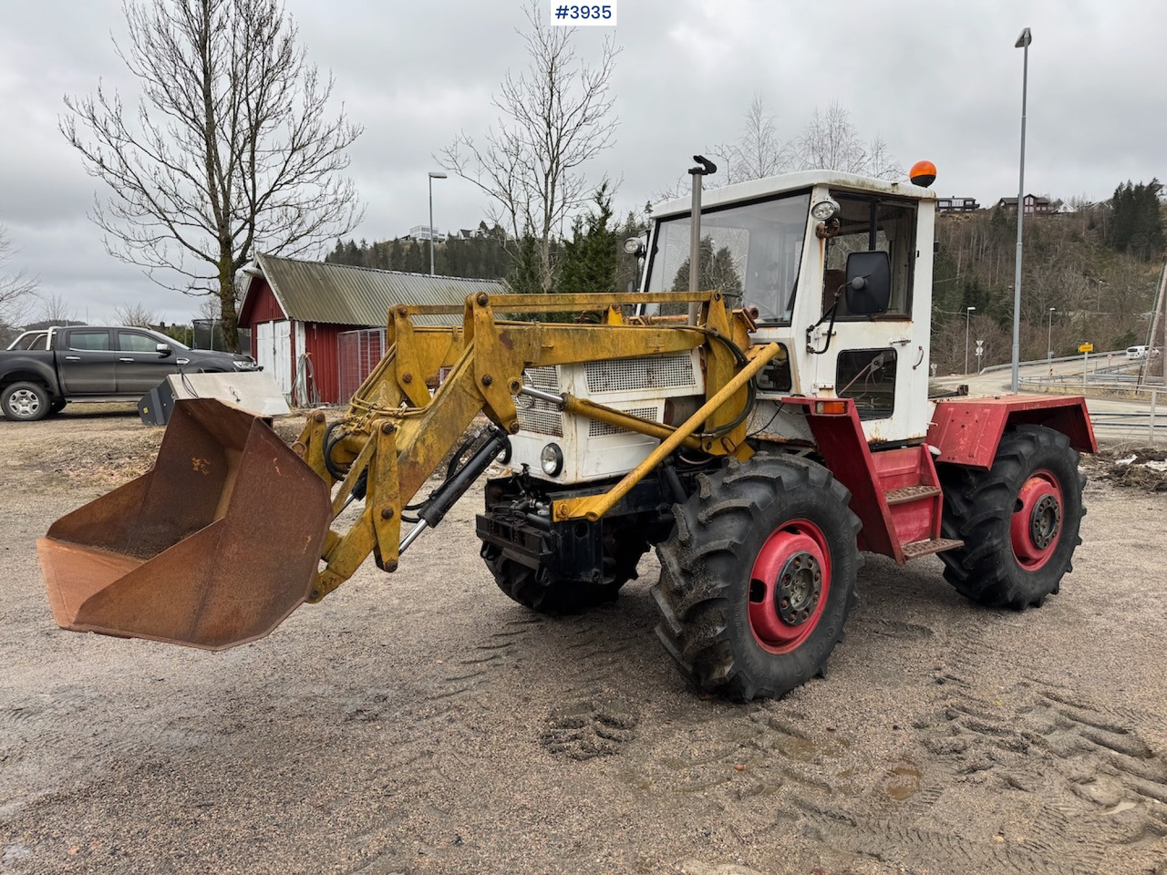 1977 MB Trac 800 Mercedes-Benz w/front loader - Traktor: bild 3 1977 MB Trac 800 Mercedes-Benz w/front loader - Traktor: bild 3