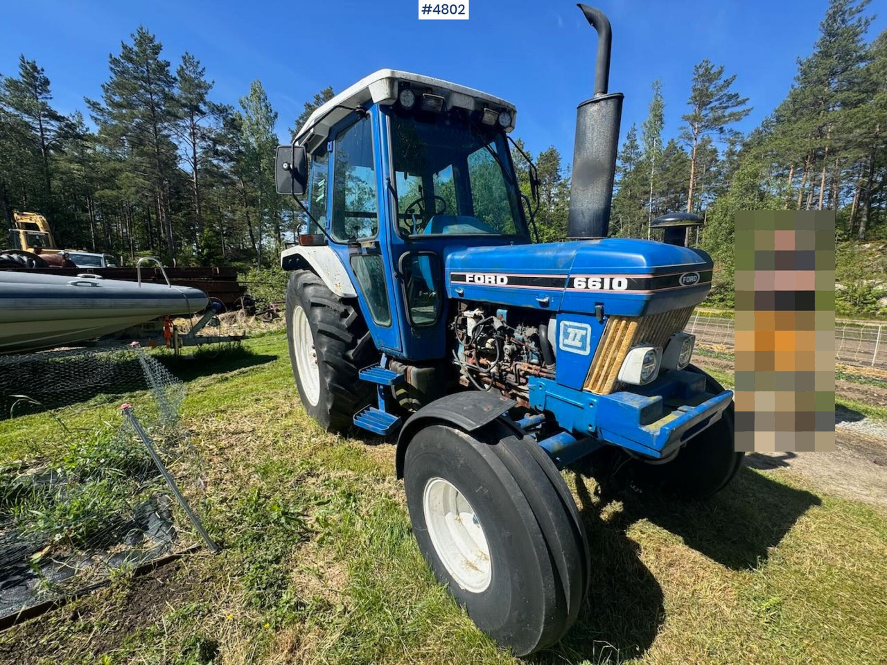 1987 Ford 6610. repair object. - Traktor: bild 3 1987 Ford 6610. repair object. - Traktor: bild 3