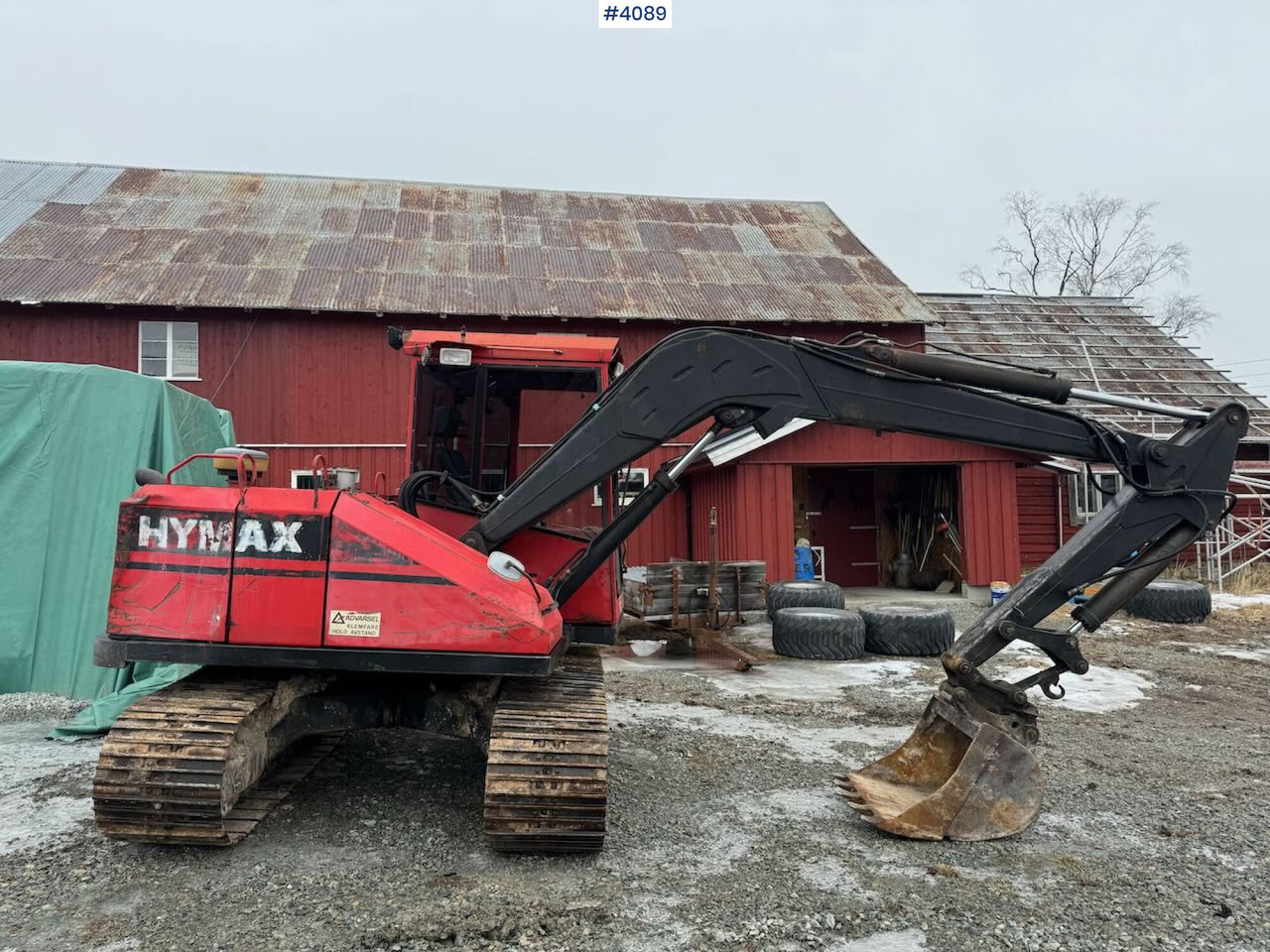 1990 Hymas 8200 Tracked excavator w/ digging bucket - Grävmaskin: bild 4 1990 Hymas 8200 Tracked excavator w/ digging bucket - Grävmaskin: bild 4