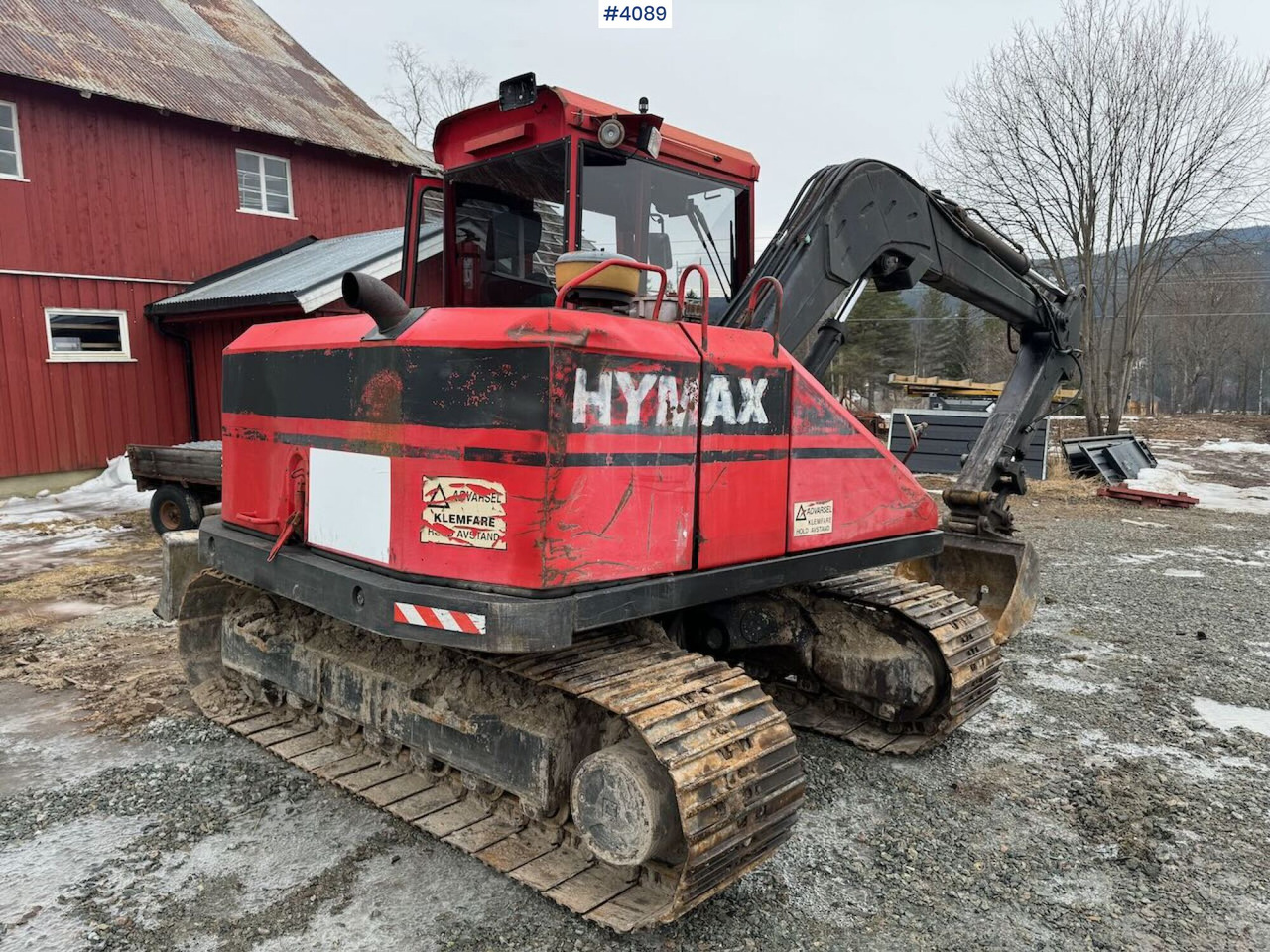 1990 Hymas 8200 Tracked excavator w/ digging bucket - Grävmaskin: bild 3 1990 Hymas 8200 Tracked excavator w/ digging bucket - Grävmaskin: bild 3