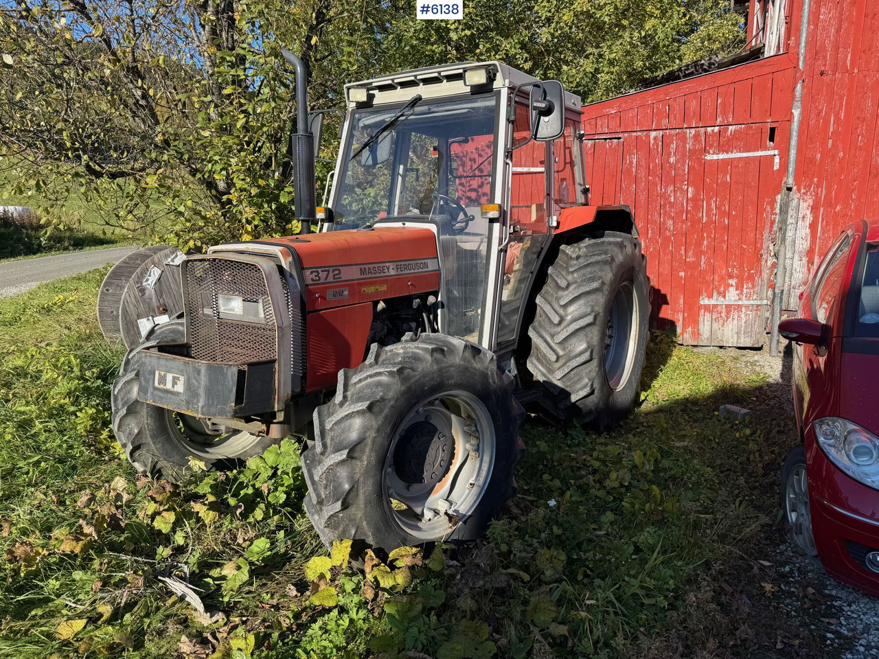 1992 Massey Ferguson 372 - Traktor: bild 1 1992 Massey Ferguson 372 - Traktor: bild 1