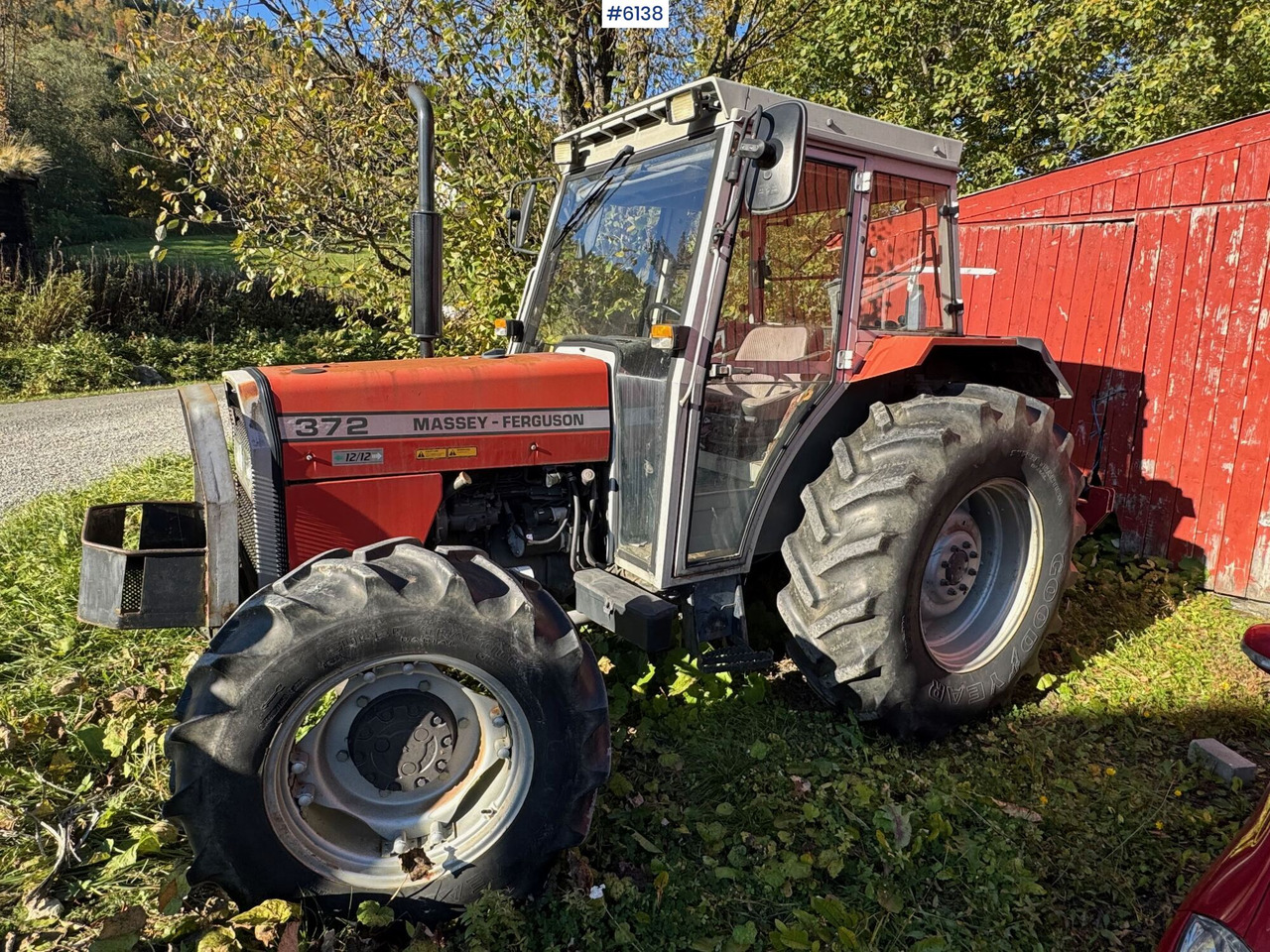 1992 Massey Ferguson 372 - Traktor: bild 3 1992 Massey Ferguson 372 - Traktor: bild 3