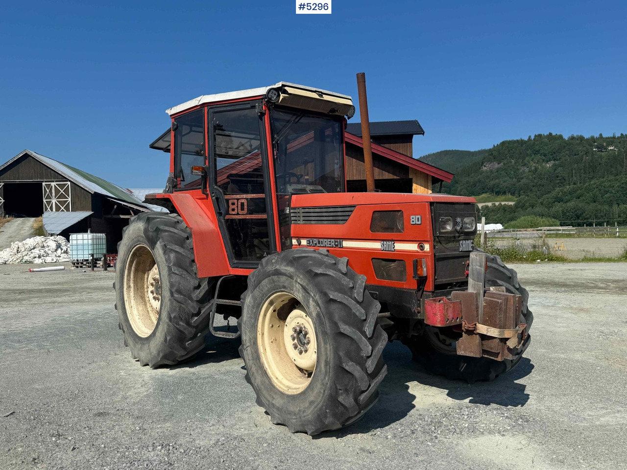 1992 SAME explorer 80 tractor. WATCH VIDEO! - Traktor: bild 1 1992 SAME explorer 80 tractor. WATCH VIDEO! - Traktor: bild 1