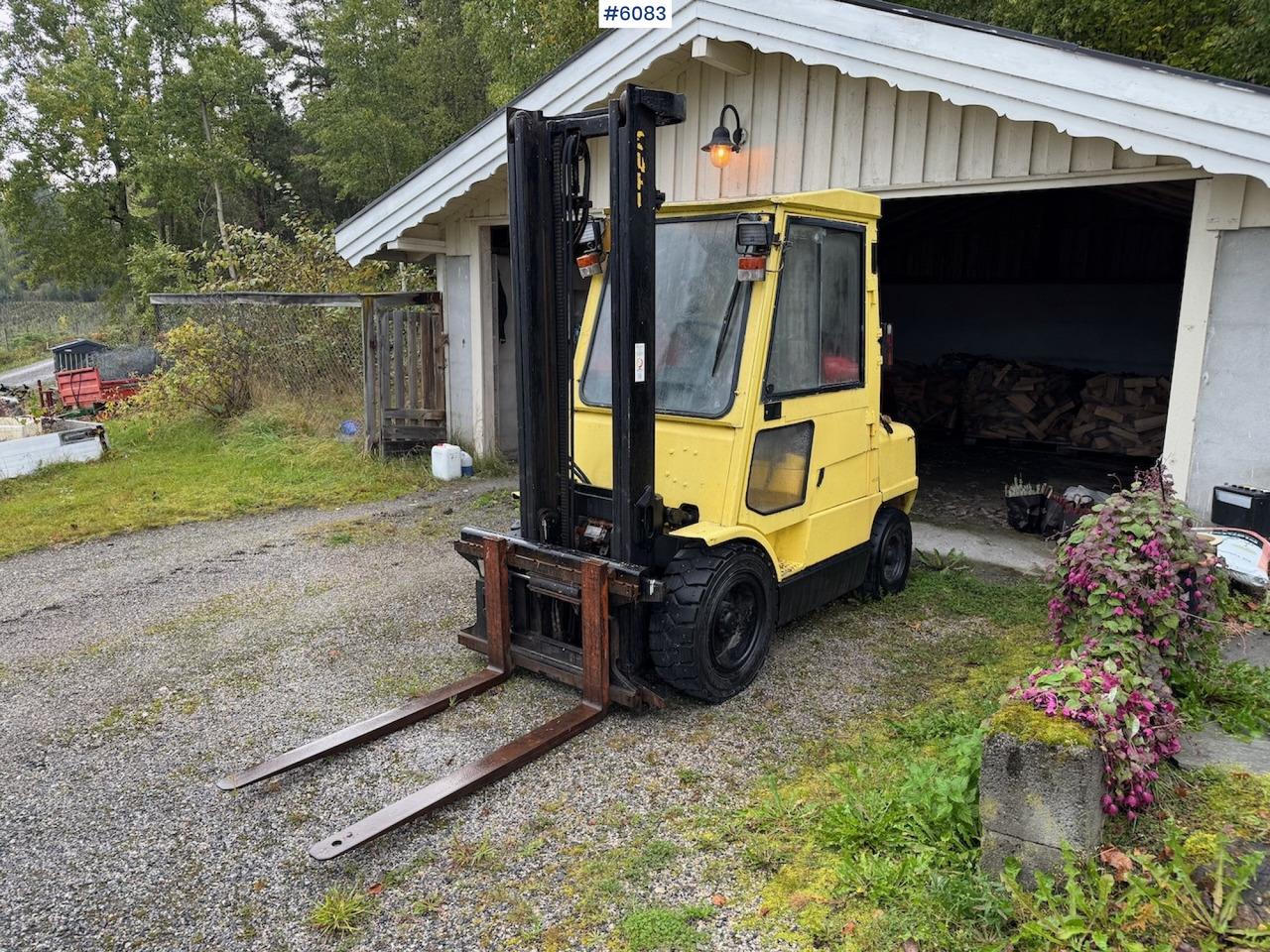 1994 Hyster H3.00XM Forklift. - Motviktstruck: bild 2 1994 Hyster H3.00XM Forklift. - Motviktstruck: bild 2
