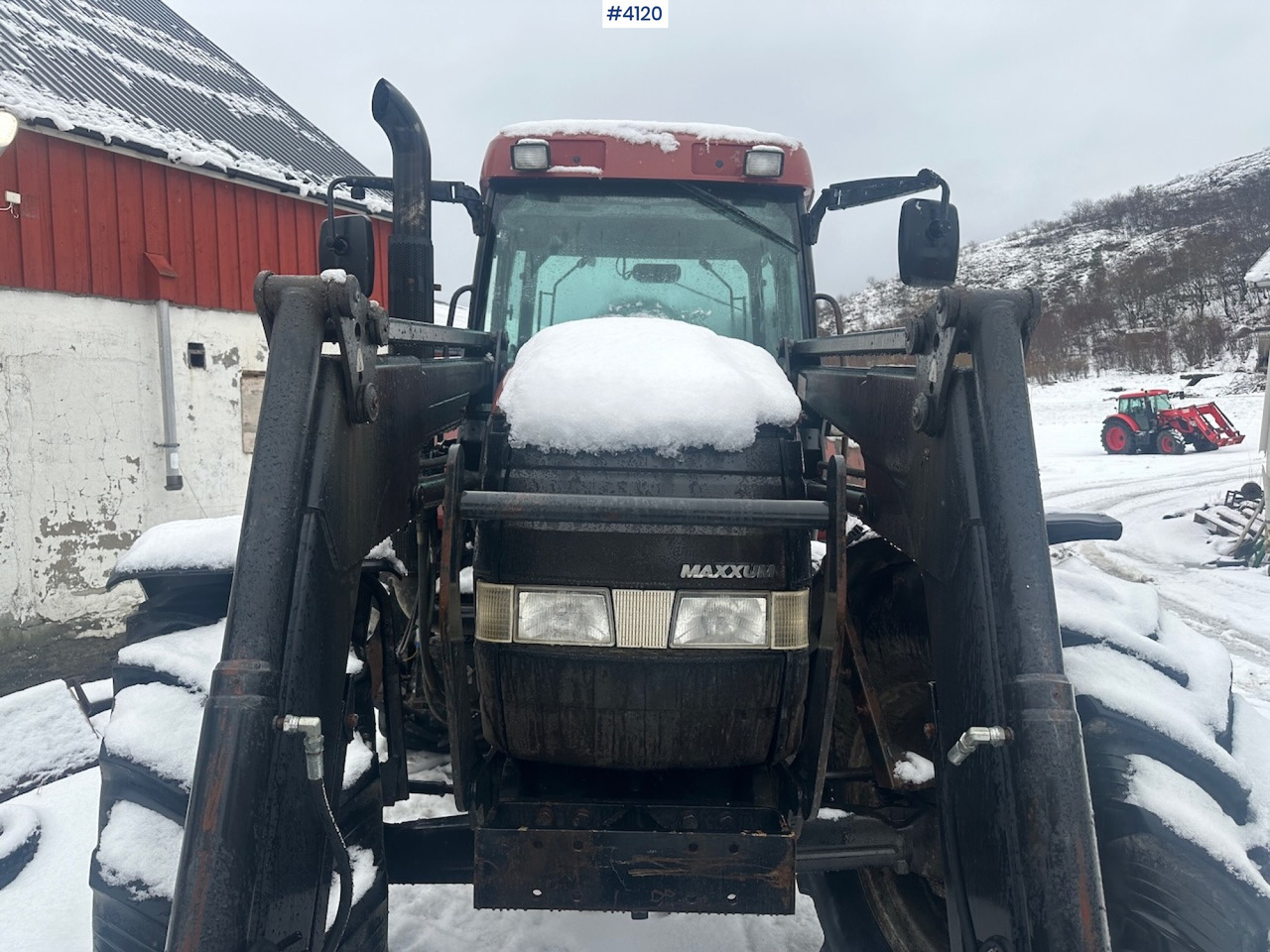 Traktor 2002 CASE MX 135 MAXXUM 4x4 tractor with front loader.: bild 11