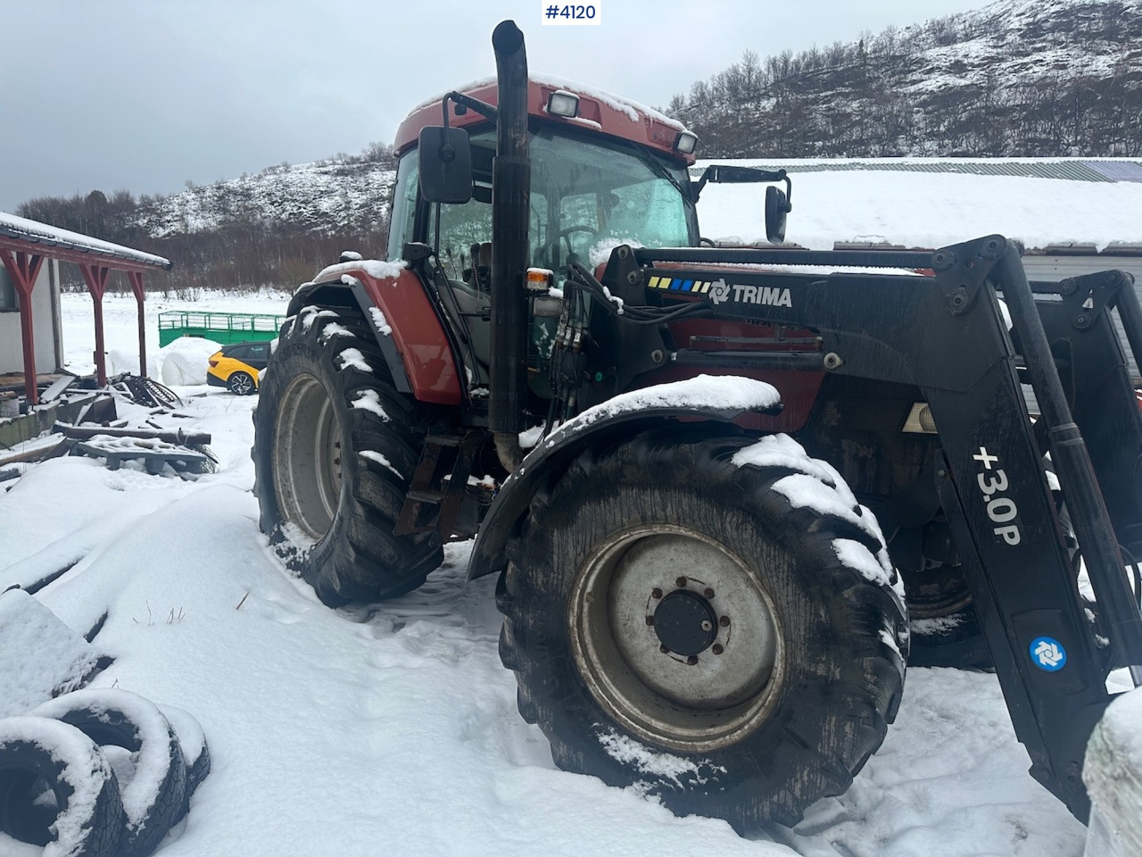 2002 CASE MX 135 MAXXUM 4x4 tractor with front loader. - Traktor: bild 4 2002 CASE MX 135 MAXXUM 4x4 tractor with front loader. - Traktor: bild 4