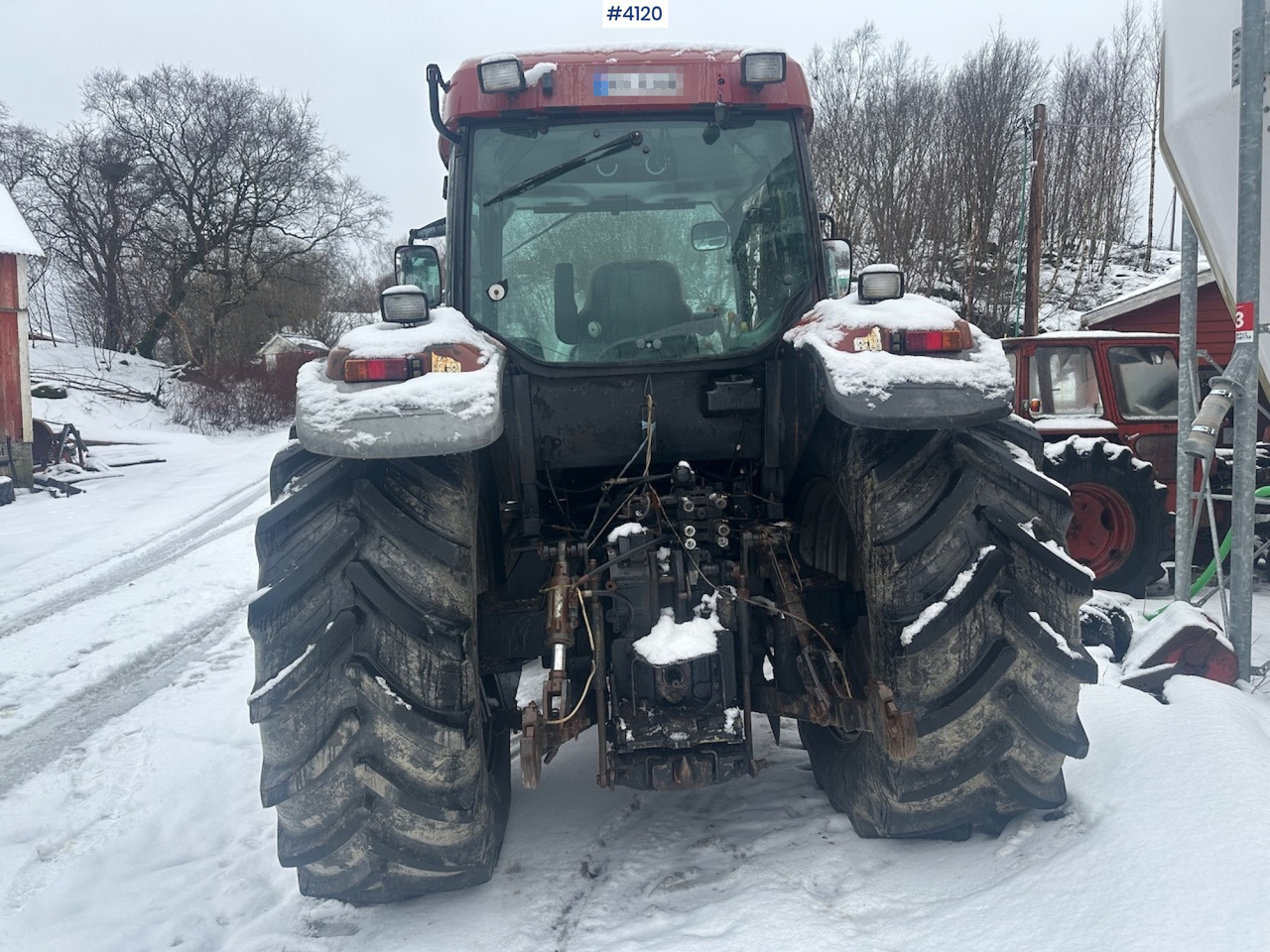 Traktor 2002 CASE MX 135 MAXXUM 4x4 tractor with front loader.: bild 8