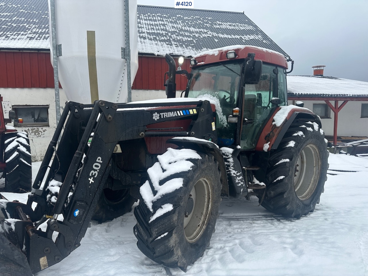 Traktor 2002 CASE MX 135 MAXXUM 4x4 tractor with front loader.: bild 6