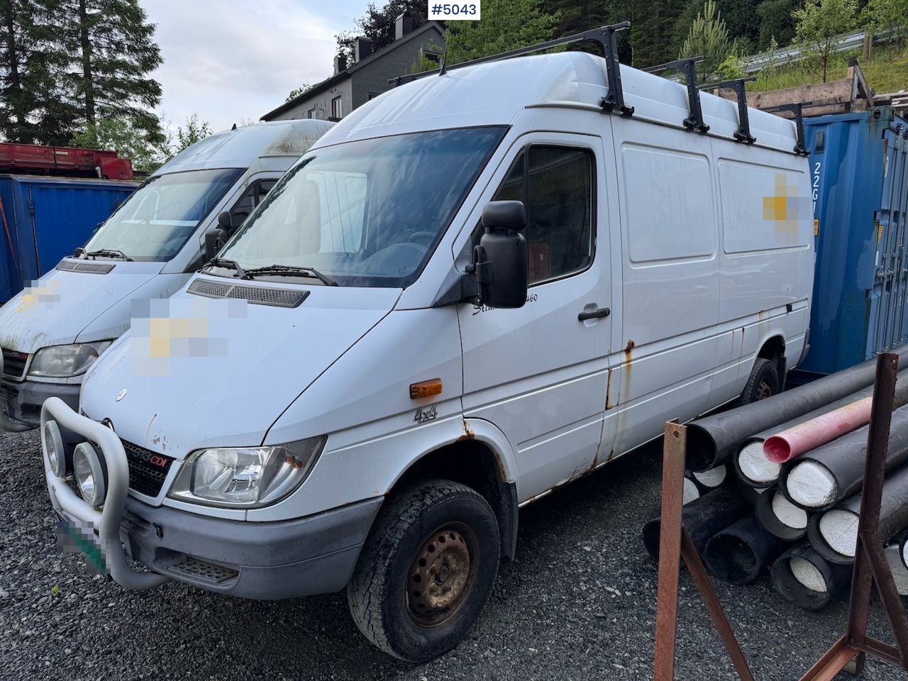 2003 Mercedes-Benz 313 CDI Sprinter 4x4. - Skåpbil: bild 1 2003 Mercedes-Benz 313 CDI Sprinter 4x4. - Skåpbil: bild 1