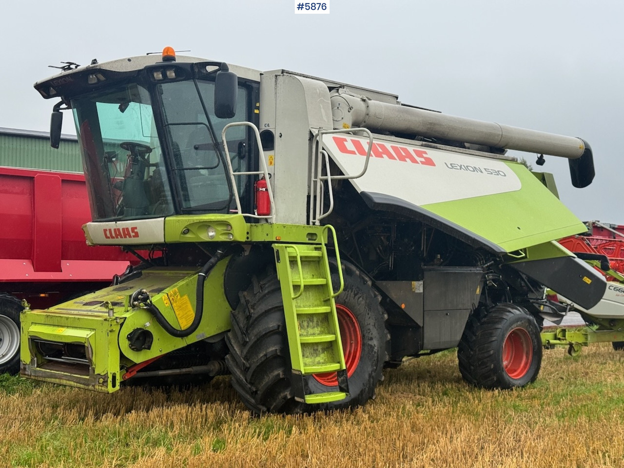 2006 Claas Lexion 530 combine harvester. 1,000 hours. - Skördetröska: bild 1 2006 Claas Lexion 530 combine harvester. 1,000 hours. - Skördetröska: bild 1