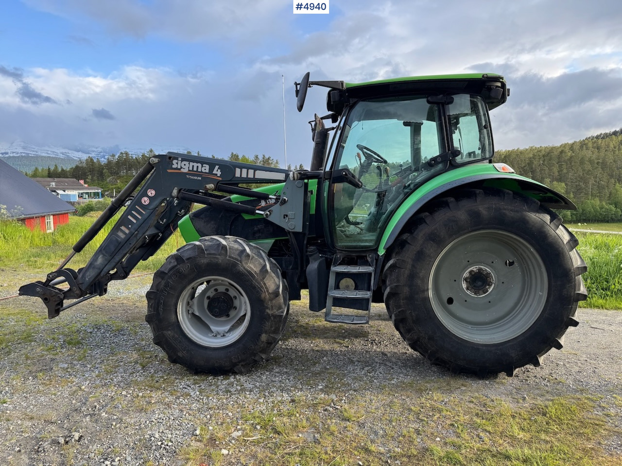 2006 Deutz-Fahr Agrotron K90 w/front loader. - Traktor: bild 3 2006 Deutz-Fahr Agrotron K90 w/front loader. - Traktor: bild 3