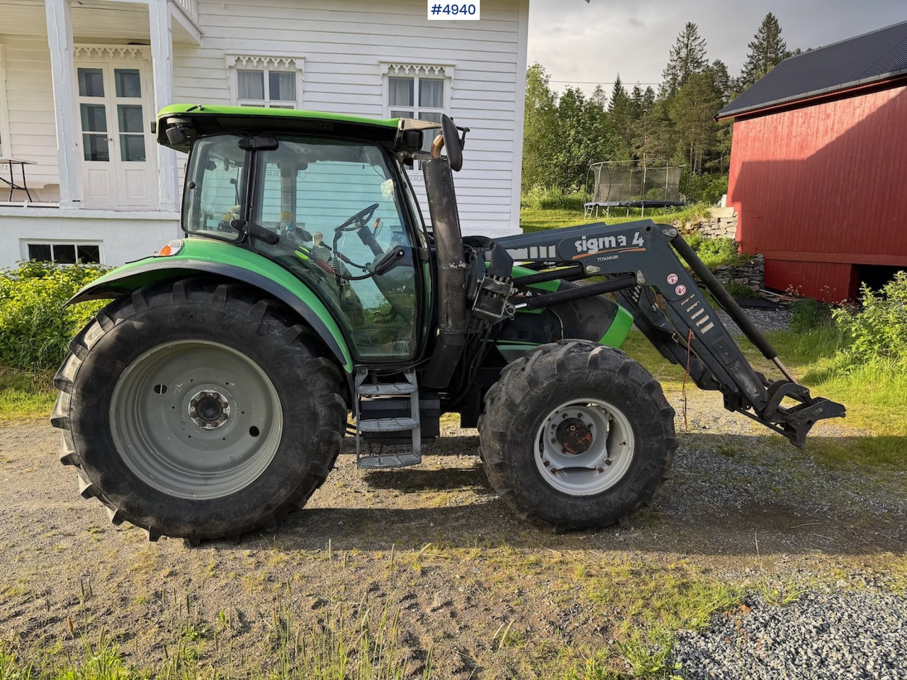 2006 Deutz-Fahr Agrotron K90 w/front loader. - Traktor: bild 1 2006 Deutz-Fahr Agrotron K90 w/front loader. - Traktor: bild 1