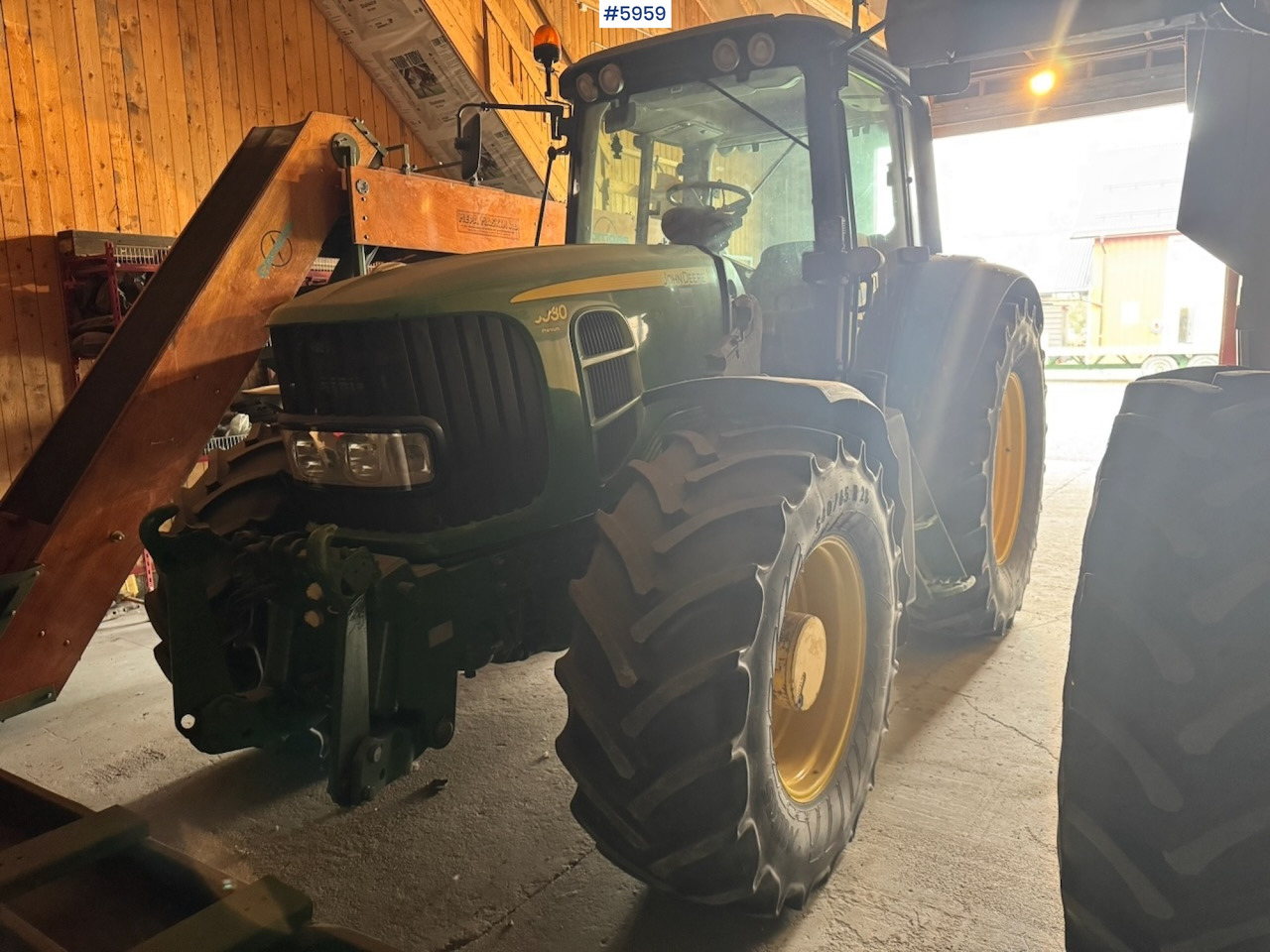 2007 John Deere 6930 w/ Front loader, hydraulics and Front PTO. Rep object. - Traktor: bild 1 2007 John Deere 6930 w/ Front loader, hydraulics and Front PTO. Rep object. - Traktor: bild 1