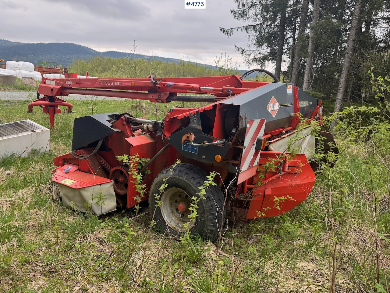 2007 Kuhn FC353GC mower - Utrustning för vallskörd: bild 1 2007 Kuhn FC353GC mower - Utrustning för vallskörd: bild 1