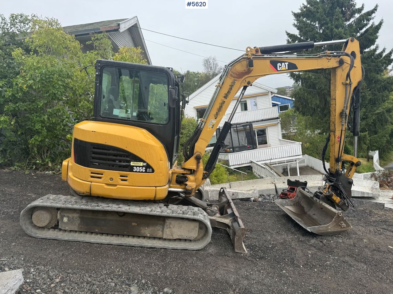 2008 CAT 305C CR Tracked Excavator with Tilt and 2 Buckets - Grävmaskin: bild 4 2008 CAT 305C CR Tracked Excavator with Tilt and 2 Buckets - Grävmaskin: bild 4