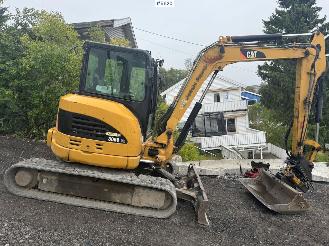 2008 CAT 305C CR Tracked Excavator with Tilt and 2 Buckets - Grävmaskin: bild 3 2008 CAT 305C CR Tracked Excavator with Tilt and 2 Buckets - Grävmaskin: bild 3