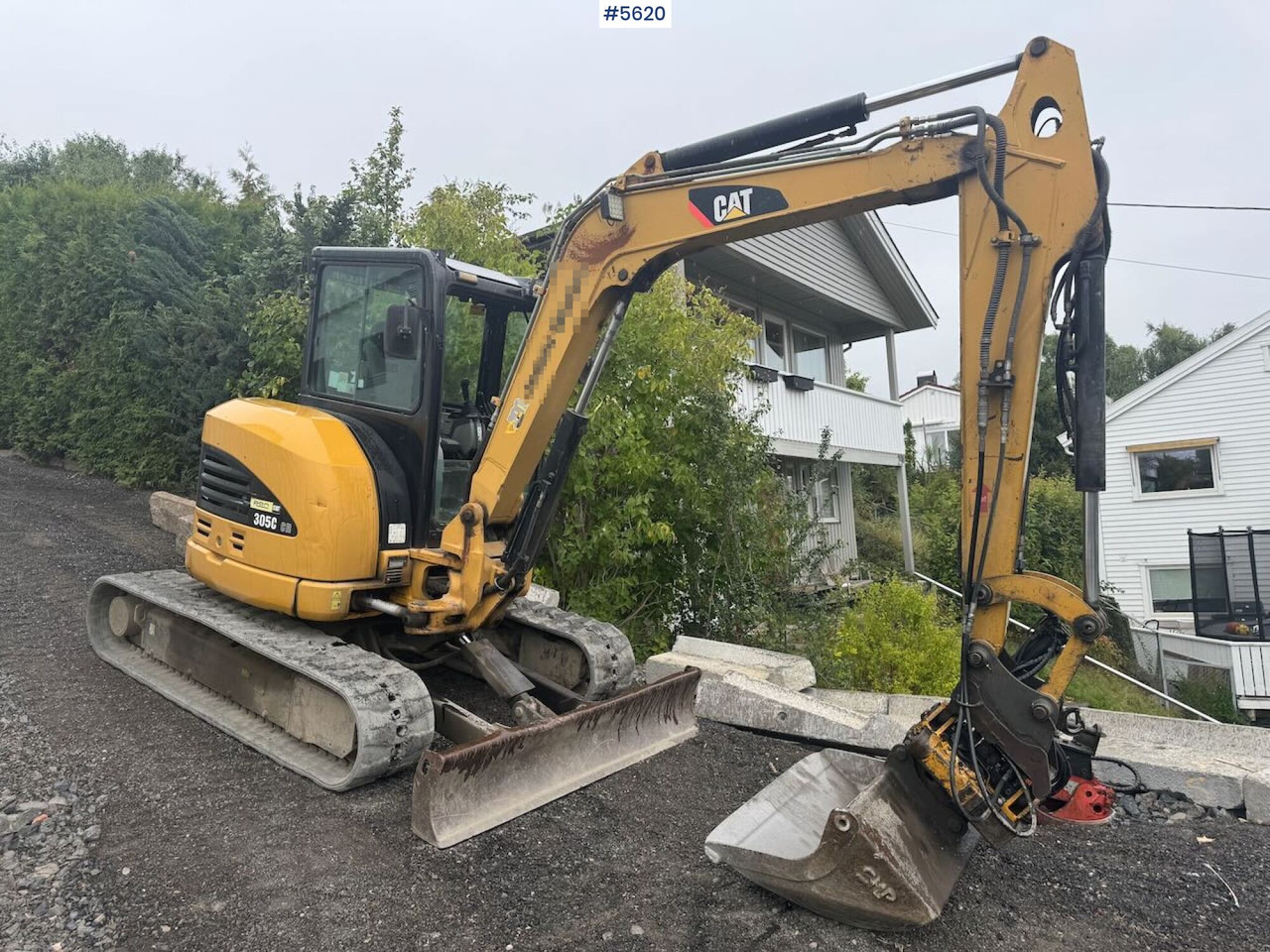2008 CAT 305C CR Tracked Excavator with Tilt and 2 Buckets - Grävmaskin: bild 1 2008 CAT 305C CR Tracked Excavator with Tilt and 2 Buckets - Grävmaskin: bild 1