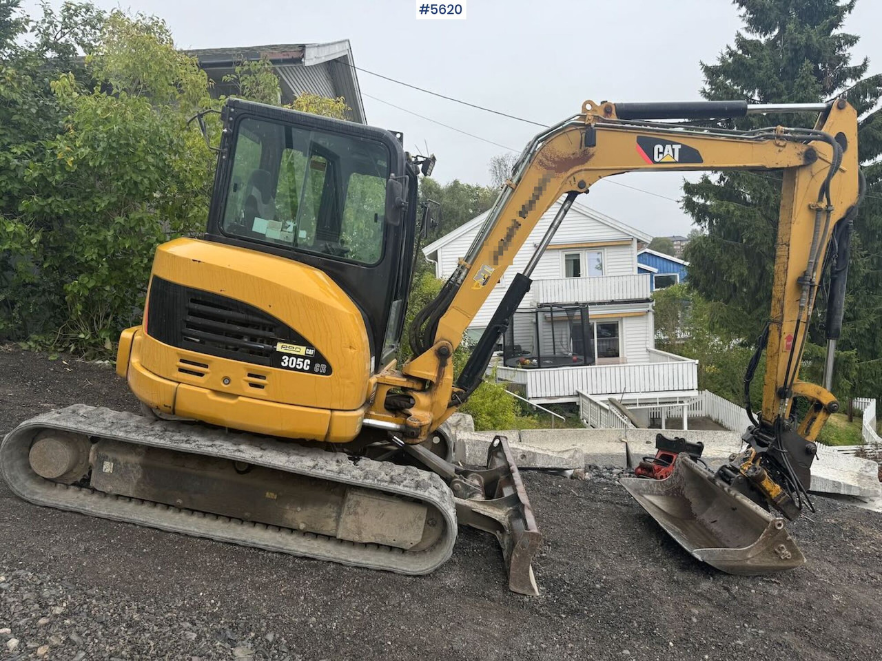 2008 CAT 305C CR Tracked Excavator with Tilt and 2 Buckets - Grävmaskin: bild 2 2008 CAT 305C CR Tracked Excavator with Tilt and 2 Buckets - Grävmaskin: bild 2