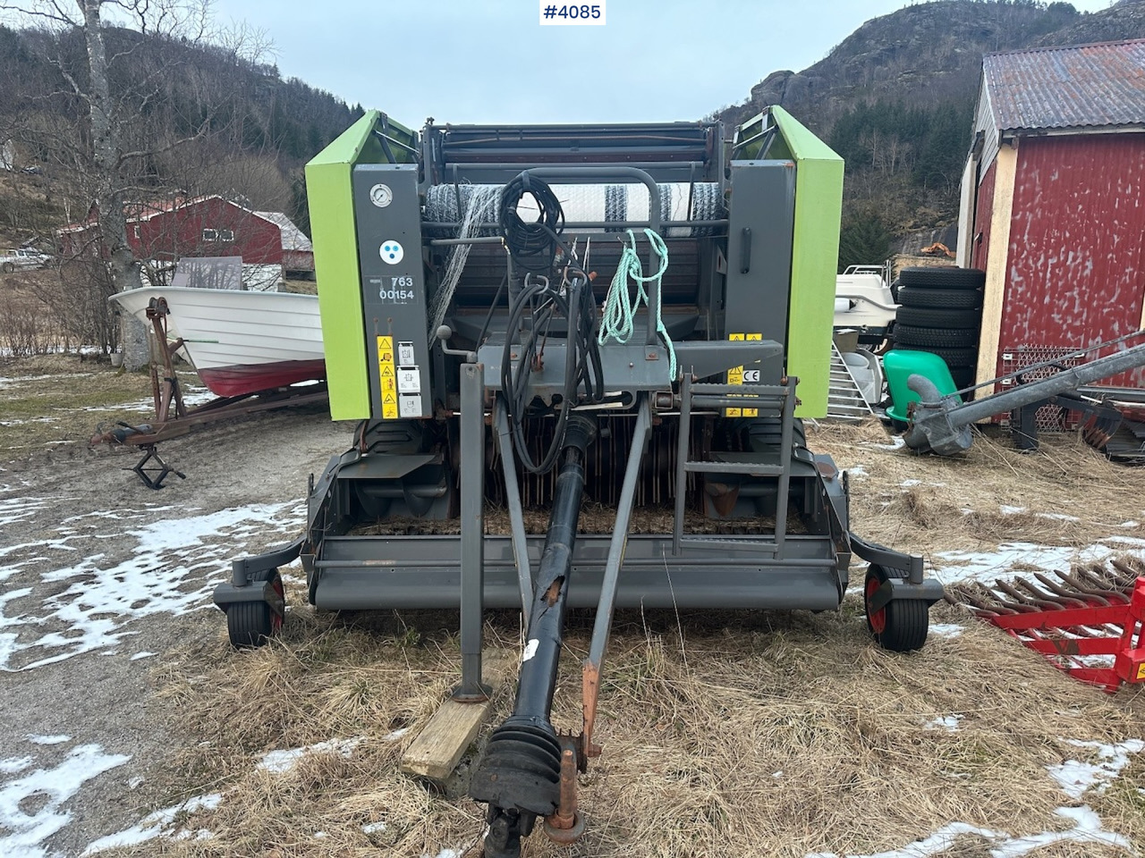 2008 Claas Rollant 354 Rotocut round baler. small repair object - Utrustning för vallskörd: bild 2 2008 Claas Rollant 354 Rotocut round baler. small repair object - Utrustning för vallskörd: bild 2