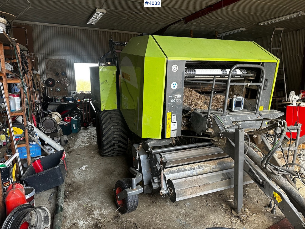 2008 Claas rollant 355 uniwrap round baler press - Utrustning för vallskörd: bild 5 2008 Claas rollant 355 uniwrap round baler press - Utrustning för vallskörd: bild 5
