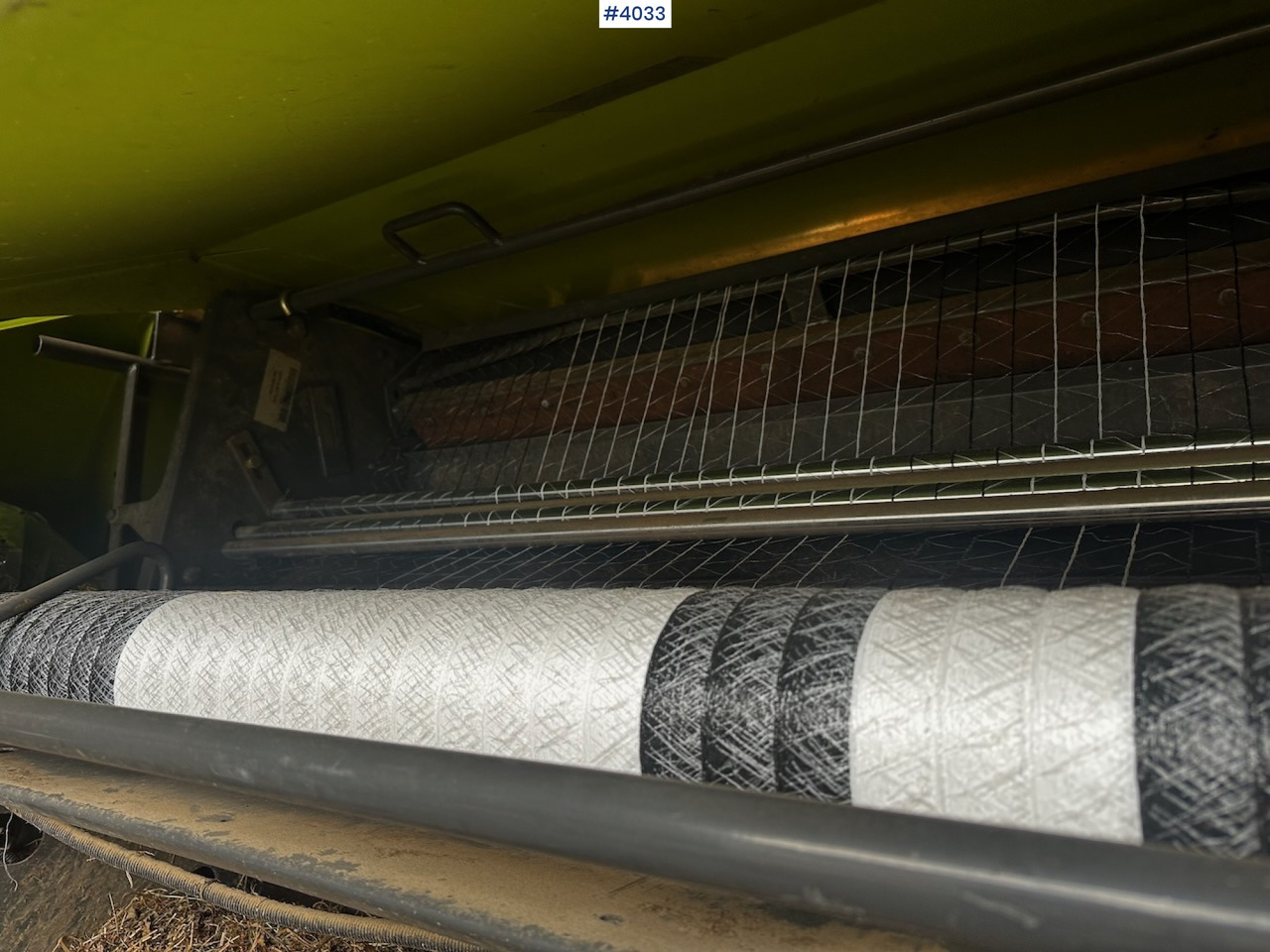 Utrustning för vallskörd 2008 Claas rollant 355 uniwrap round baler press: bild 16