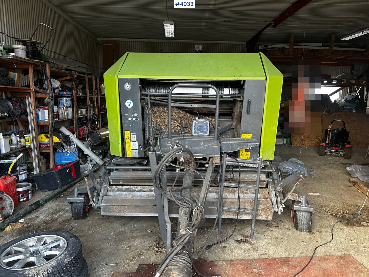 2008 Claas rollant 355 uniwrap round baler press - Utrustning för vallskörd: bild 4 2008 Claas rollant 355 uniwrap round baler press - Utrustning för vallskörd: bild 4