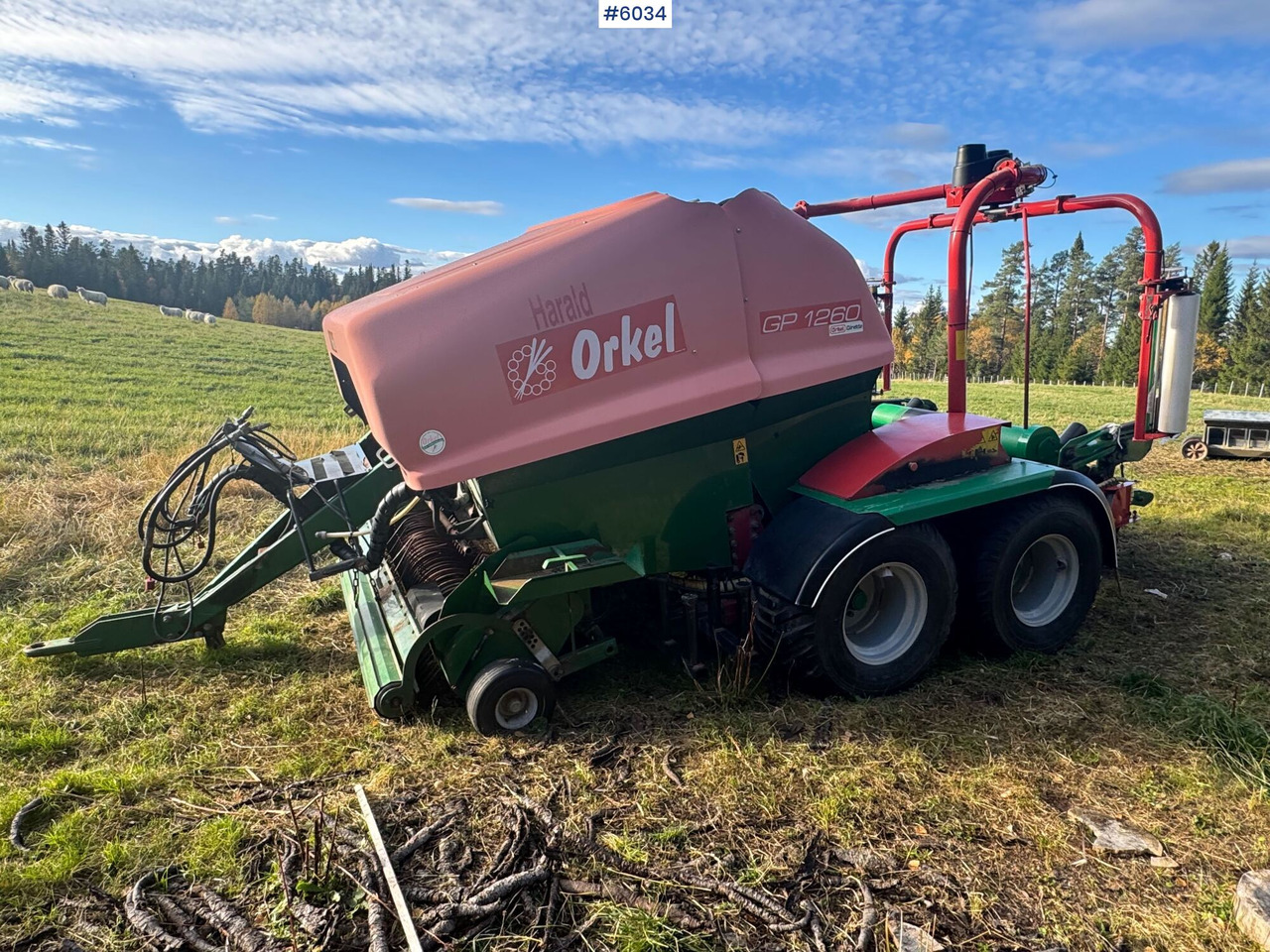 2008 Orkel 1260 round baler - Utrustning för vallskörd: bild 5 2008 Orkel 1260 round baler - Utrustning för vallskörd: bild 5