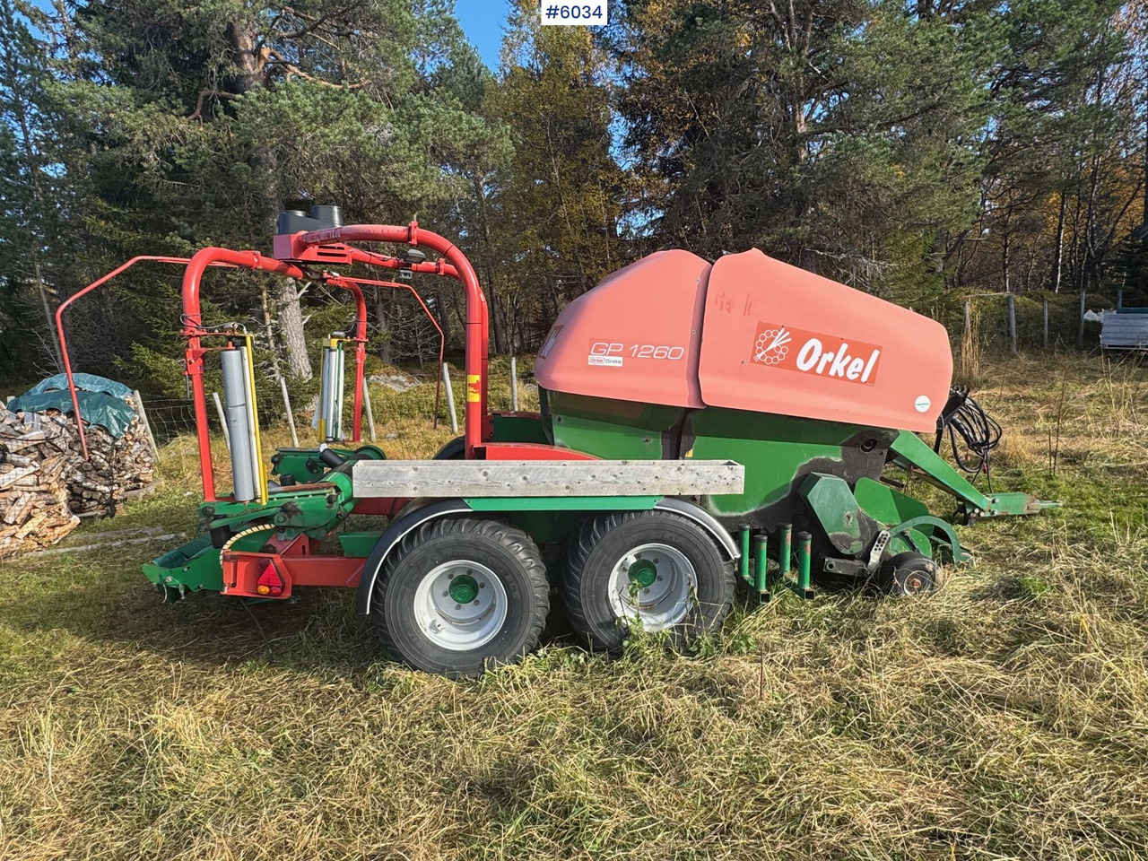 2008 Orkel 1260 round baler - Utrustning för vallskörd: bild 4 2008 Orkel 1260 round baler - Utrustning för vallskörd: bild 4