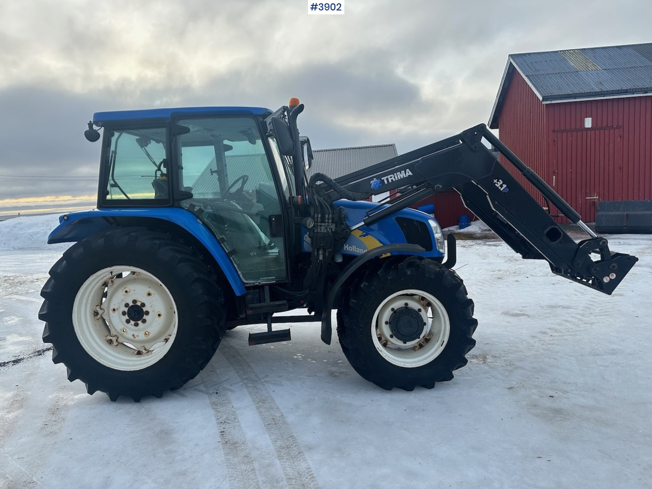 2011 New Holland T5070 4x4 m/ frontlaster - Traktor: bild 5 2011 New Holland T5070 4x4 m/ frontlaster - Traktor: bild 5
