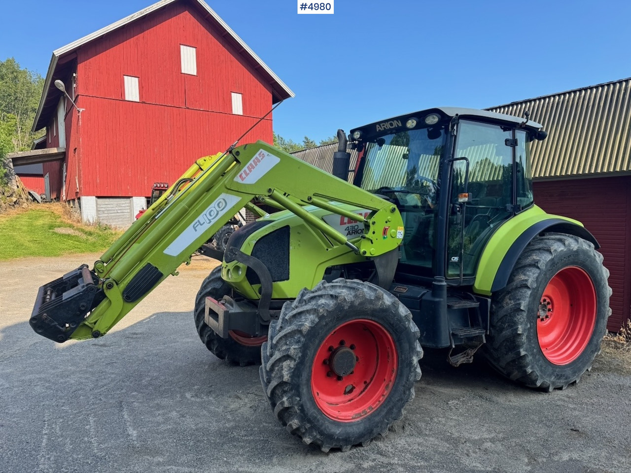 2012 Claas Arion 430 with Front Loader – 5000 Hours! - Traktor: bild 1 2012 Claas Arion 430 with Front Loader – 5000 Hours! - Traktor: bild 1