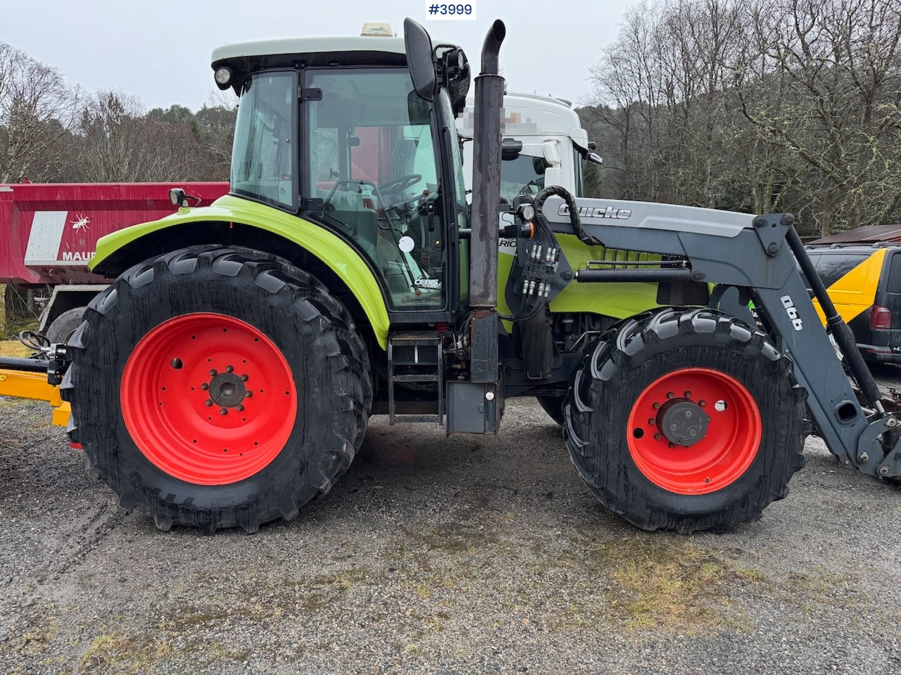 2012 Claas Arion 640 w/ front loader - Traktor: bild 4 2012 Claas Arion 640 w/ front loader - Traktor: bild 4